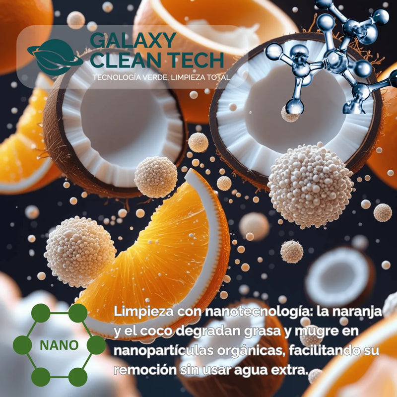 Lavado En Seco Moto Y Casco Ecológico Biodegradable Galaxy