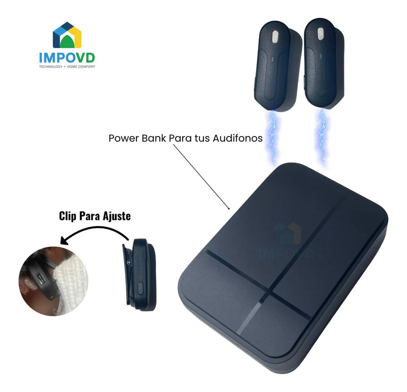 Micrófono Inalambrico Solapa Color Negro Conexión USB tipo C Portátil Iphone Android Compatible Apple Filtro Antipop Condensador Estuche Carga 3 en 1 Combo Duo