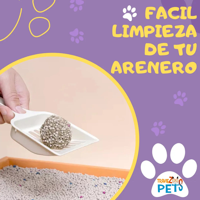 Arena Para Gatos 10k Talco Bebe