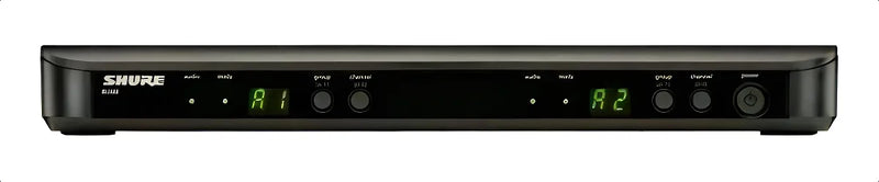 Micrófono Inalámbrico Mano Y Solapa Shure Blx1288/cvl Color Negro