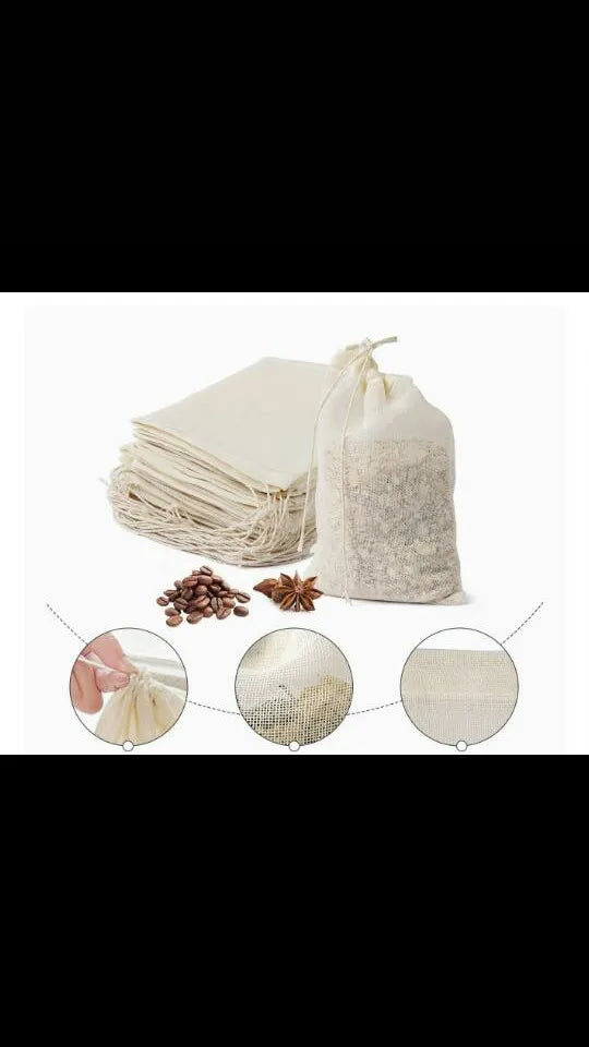 Bolsa Filtro Leche Vegetal Malla D Algodón Ajustable Colador