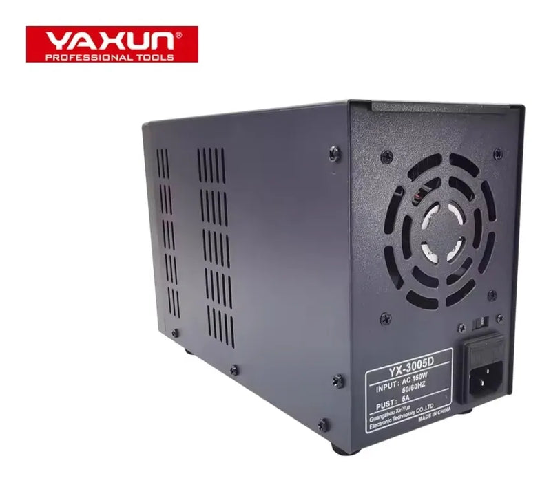Fuente De Poder Profesional 5a 30v Yaxun Gris Oscuro