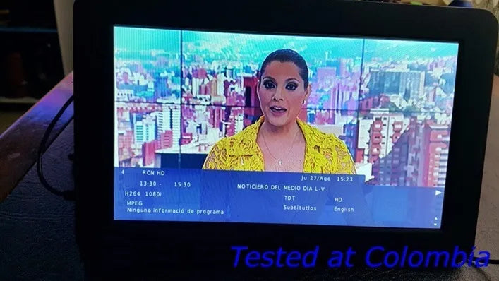 Tv Digital Lcd Portatil 9 Pul. Tdt Bat. Recarg - Av In - Usb