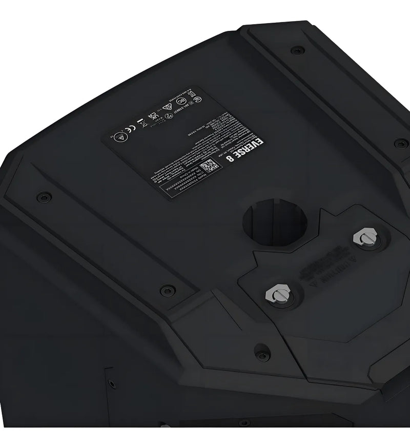 Monitor de escenario Electro-Voice Portable Everse 8 portátil con bluetooth negra