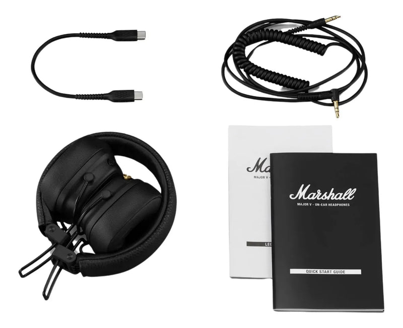 Audífonos Marshall Major V Inalámbricos Bluetooth - Negro