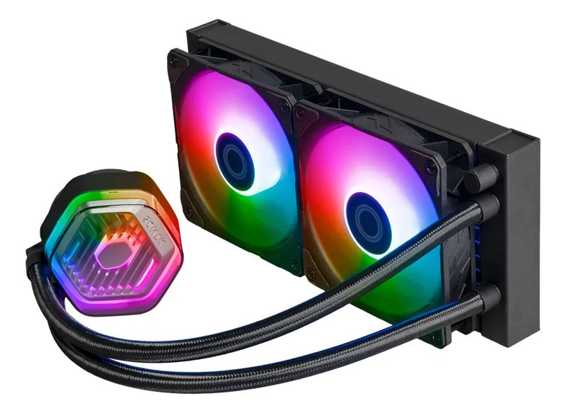 Enfriamiento Liquido Cooler Master Masterliquid 240 Atmos Led Rgb