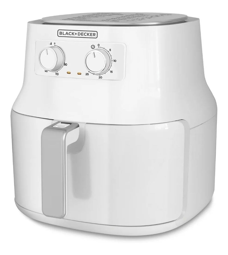 Freidora Saludable Black&decker 3.5 Ltrs Nueva Air Fryer Blanco