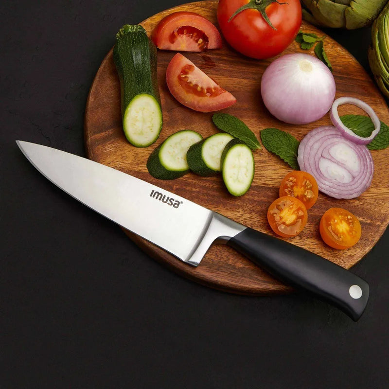 Cuchillo Chef 15cm Talent Master Imusa Color Negro