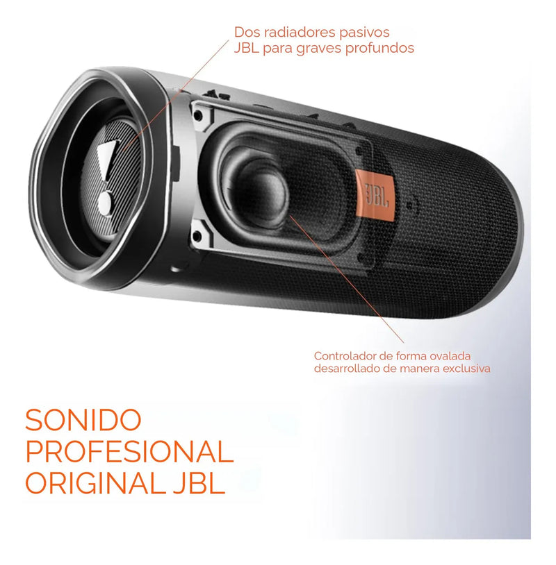 Altavoz Bluetooth A Prueba De Agua Portátil Pequeño Negro