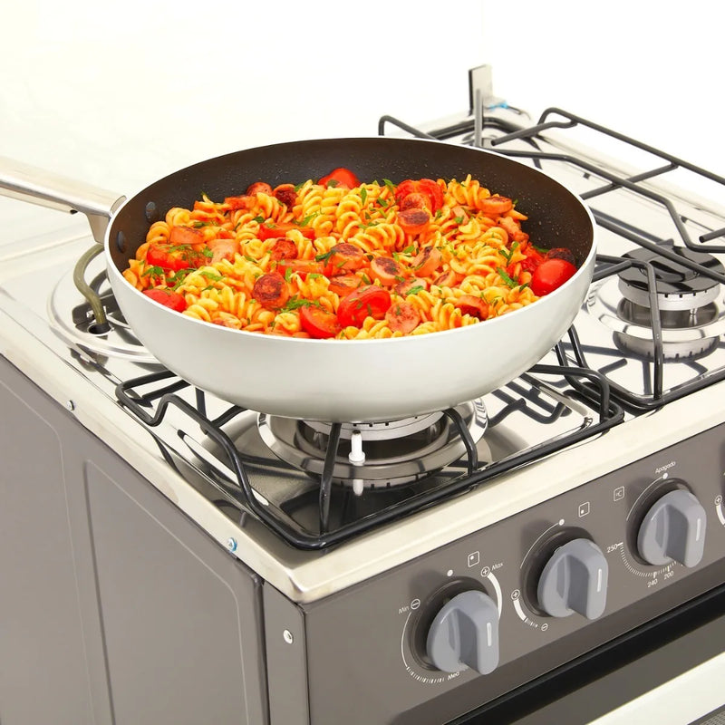 Estufa Romero Mixta Haceb 50 Cms Gas Natural Plata