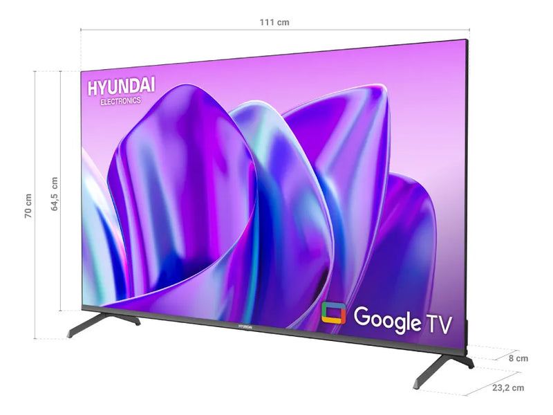 Google Tv Hyundai Smart 50 4k Comando De Voz