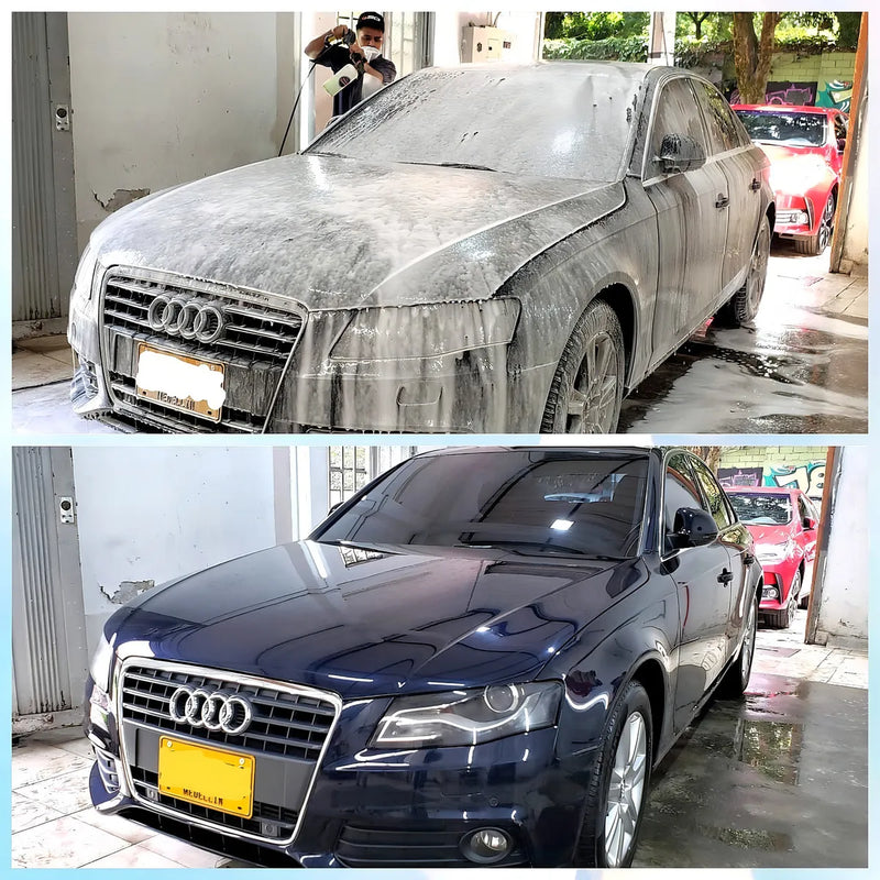 Shampoo Ph Neutro Concentrado Autobrillante Carros Motos 4 litros
