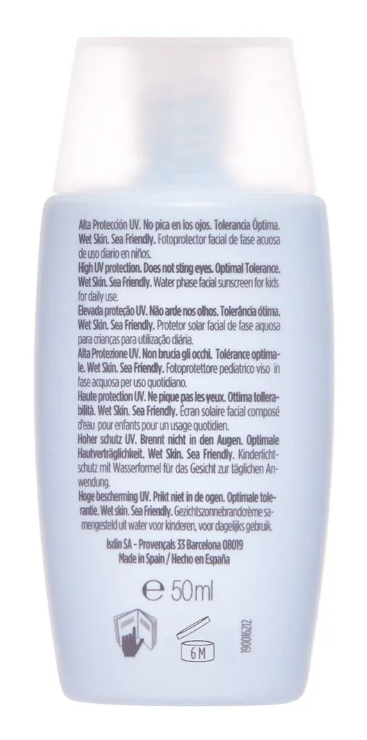 Fotoprotector Isdin Pediatrics Fps 50+ Fusion Water protector solar para niños