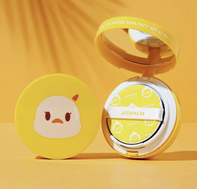 Atopalm Tok Facial Sun Pact 15g Spf43 Pa+++| Protector Solar