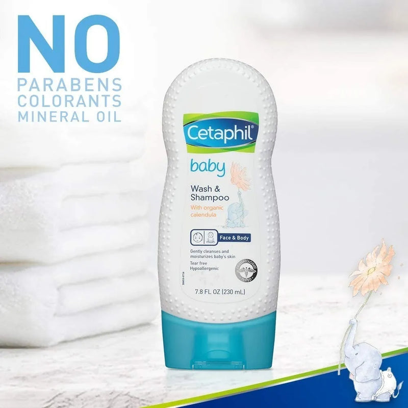 Shampoo Jabon Cetaphil Bebe Baby Wash Shampoo Hipoalergenico