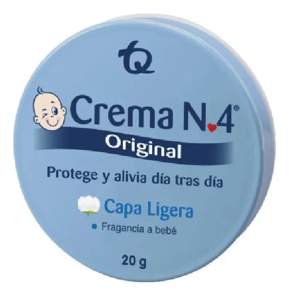 3 Crema No. 4 Antipañalitis X 20 Gramos
