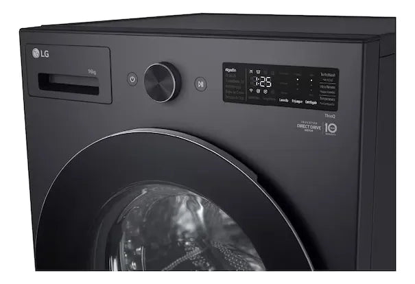 Lavadora Secadora Lg 2 En 1 Ai Dd 16kg/8kg Wd16egnts6p Gris Gris Oscuro