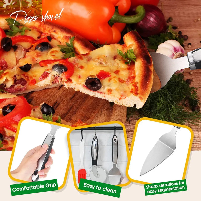 Molde Para Pizza Mimorou De 8 Piezas Con Agujeros De 9 Pulga