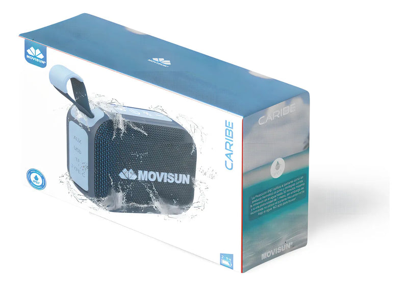 Parlante Movisun Caribe 5w Sumergible Ipx7 Color Negro