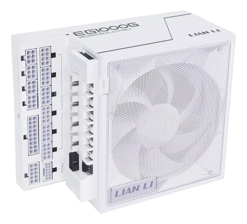 Fuente De Poder Lian Li 1000w Atx Edge Gold Blanco Modular