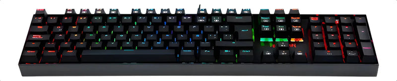 Teclado Gamer Mitra K551-rgb Negro Español Alámbrico