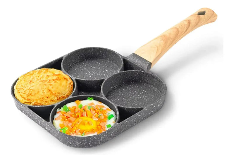 Sartén Antiadherente Sartén Para Huevos Sartén Para Panquequ Color 4 hole