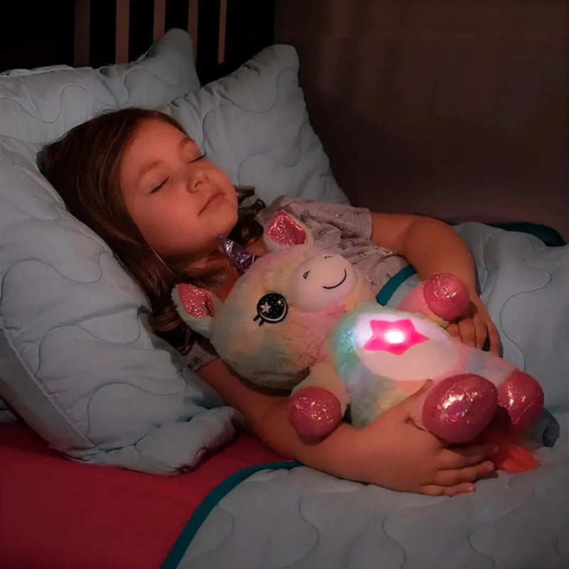 Muñeco Peluche Star Belly Musical Proyector Luz Nocturna