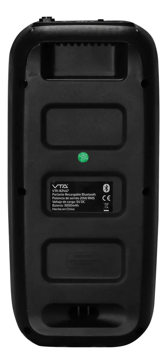 Amplificador Vta 20w Eq Flame Light Color Negro