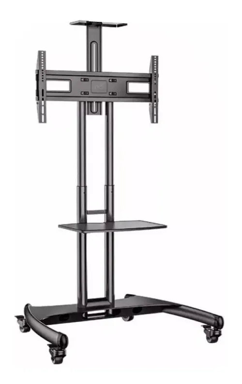 Soporte Tv Movil Pedestal Ruedas Tv 32 A 75 An 150 Color Negro