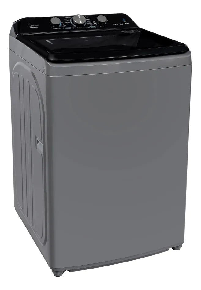 Lavadora Carga Superior 20 Kg 12 Programas Gris Midea