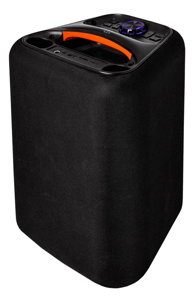 Amplificador Duett 80w Vta Con 2 Micrófonos Inalámbricos Y L Color Negro