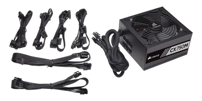 Fuente de poder para PC Corsair CX-M Series CX750M 750W black