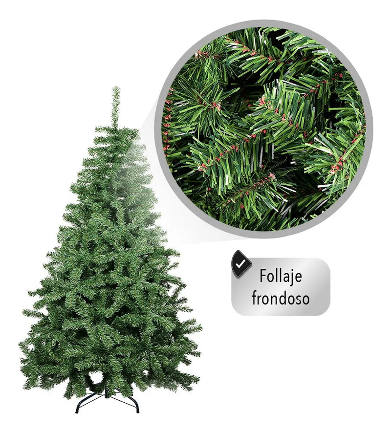 Árbol De Navidad Artificial 1.70 M Alta Calidad Color Verde