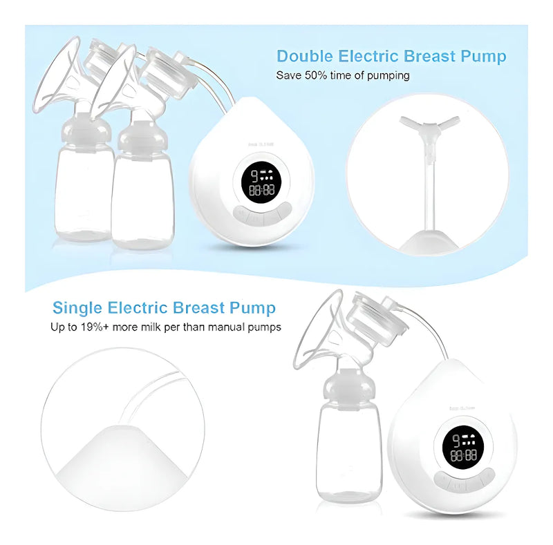 Extractor Electrico Doble Real Bubee Motor Recargable