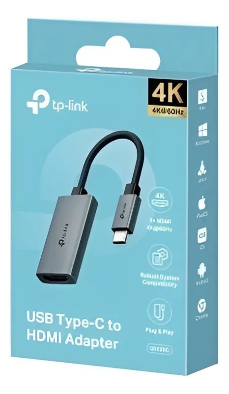 Tp-link - Ua520c - Adaptador De Usb Tipo C A Hdmi 4k