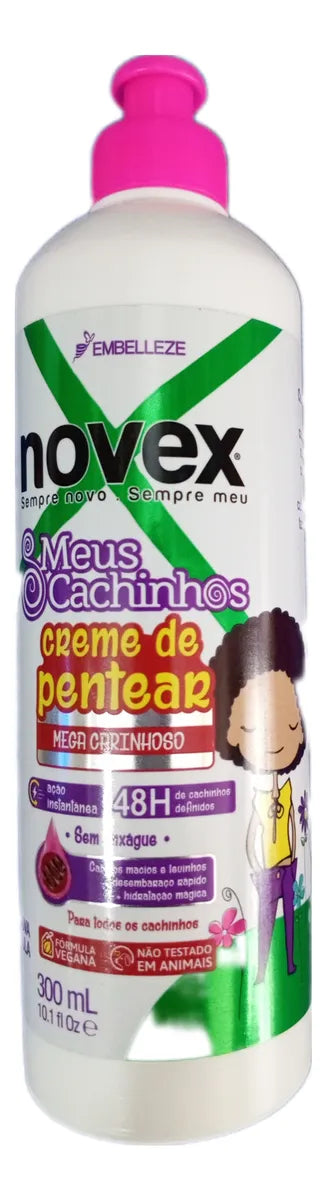 Novex Churcos Crespos Rizos Niñas(os) Shampo+ Acond+ Crema P