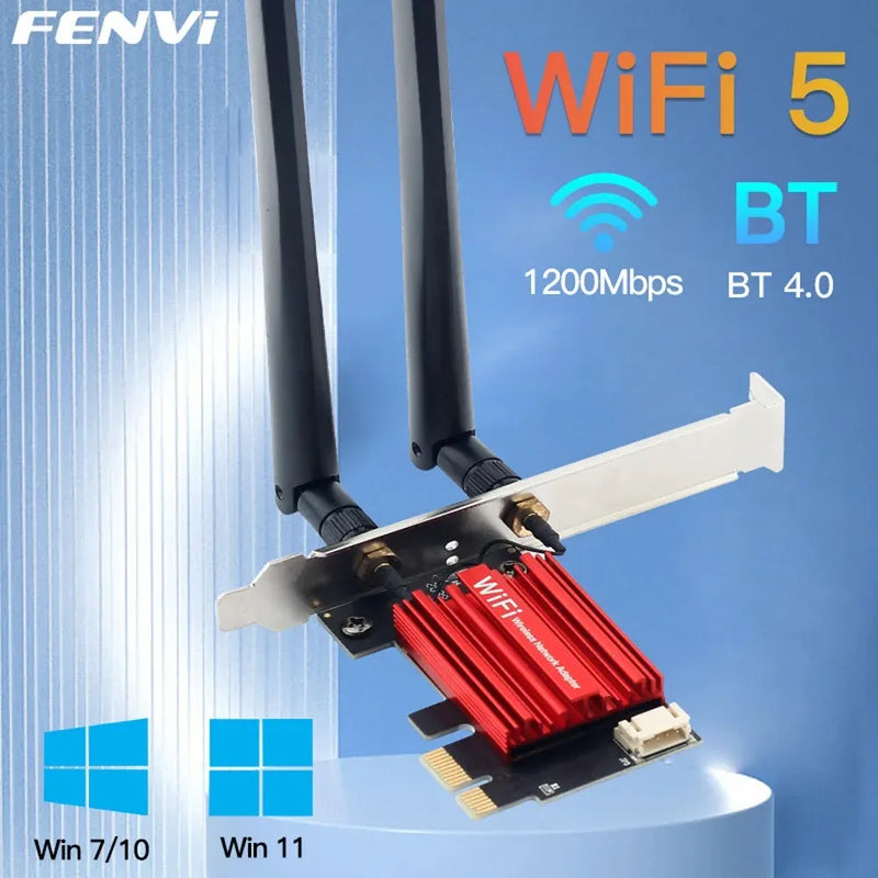 Tarjeta Wifi Bluetooth Pci Express Placa Red Doble Banda 5g