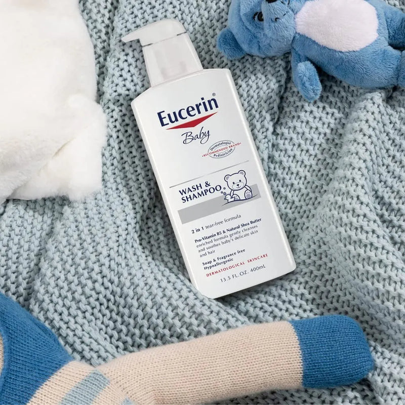 Eucerin Baby Baño Y Shampoo 400