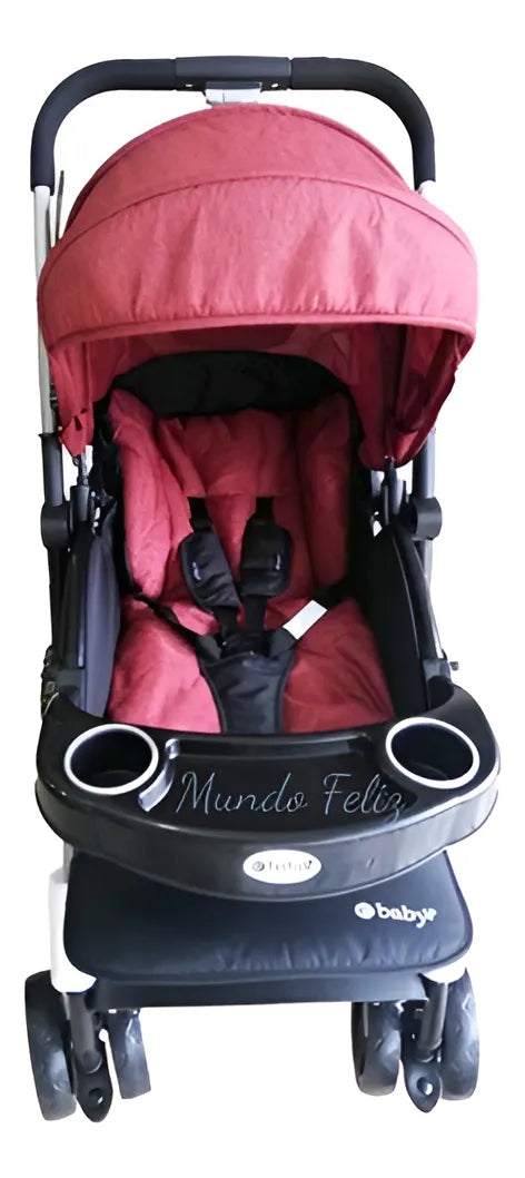 Coche de paseo Ebaby KUPER Coche Cuna azul