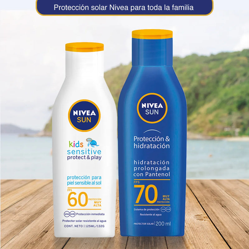 Protección Solar Nivea Para Toda La Familia