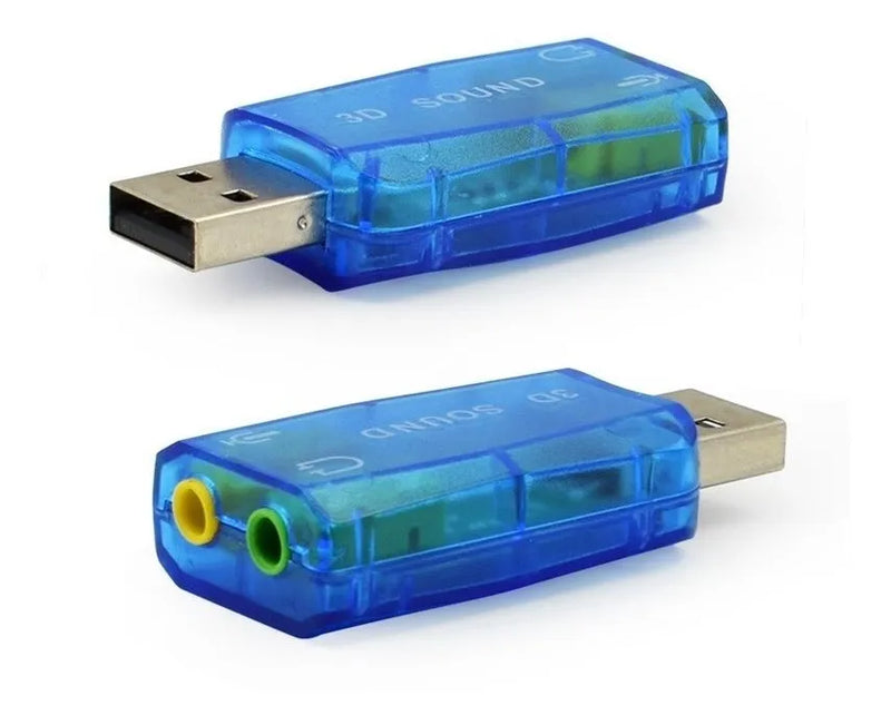 Tarjeta Sonido Externa 5.1 Virtual Pc O Portatil