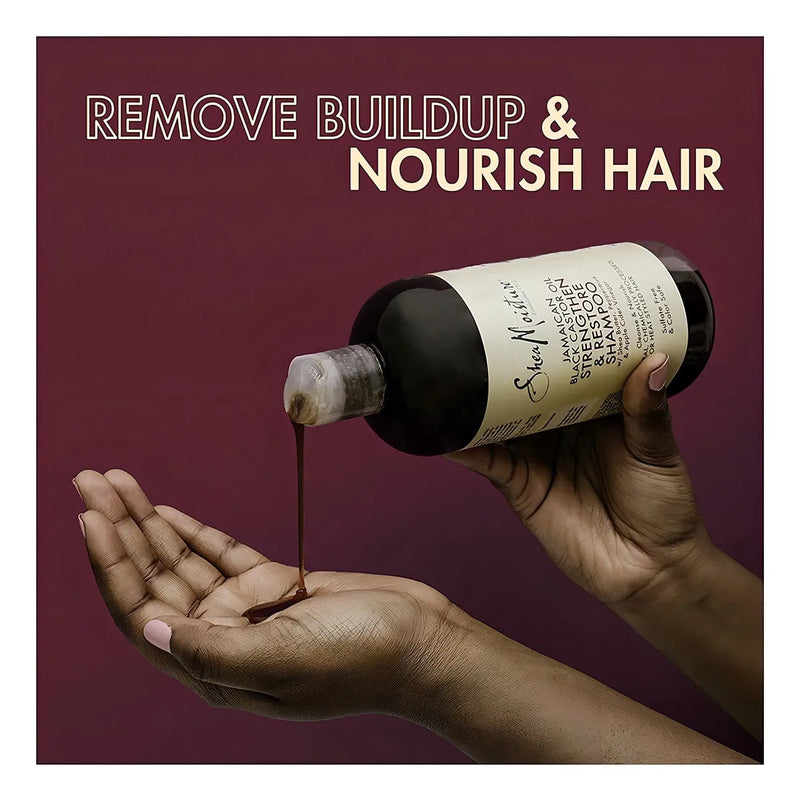 Shampoo Shea Moisture Jamaica Black Castor Oil Cabello Curl