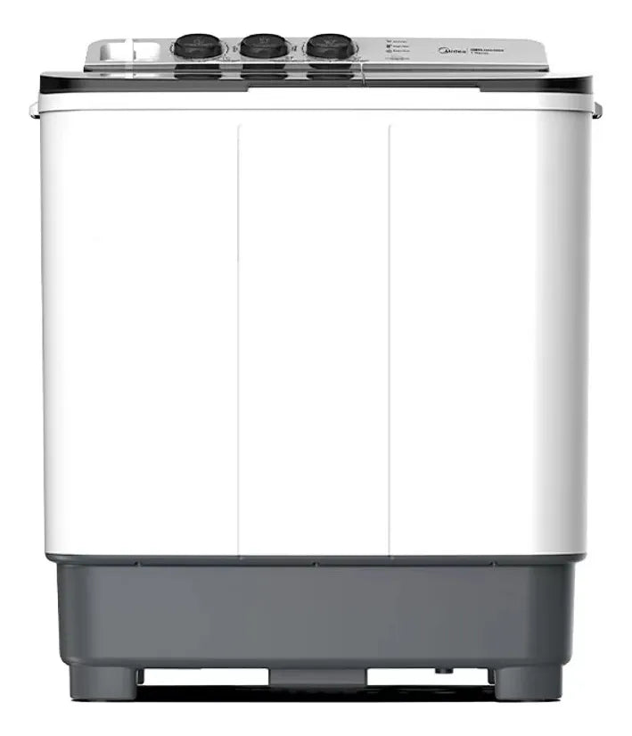 Lavadora Doble Tina 10kg-5kg Centrifugado Blanca Midea Blanco