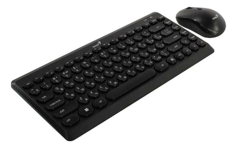 Teclado + Mouse Wireless Genius Luxemate Q8000 Reducido