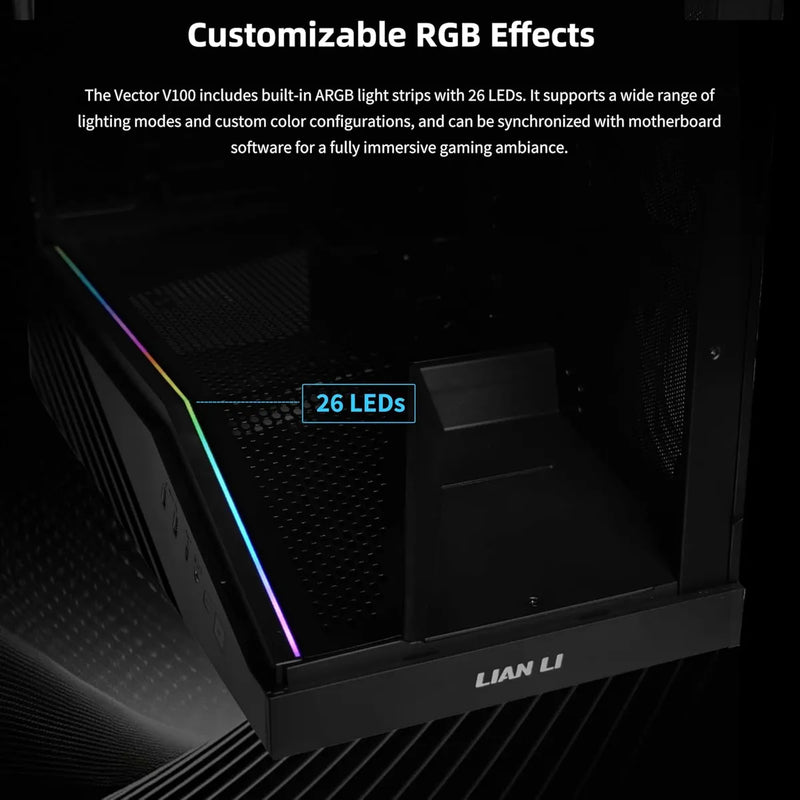 Gabinete Lian Li V100: Estilo Y Rendimiento Superior