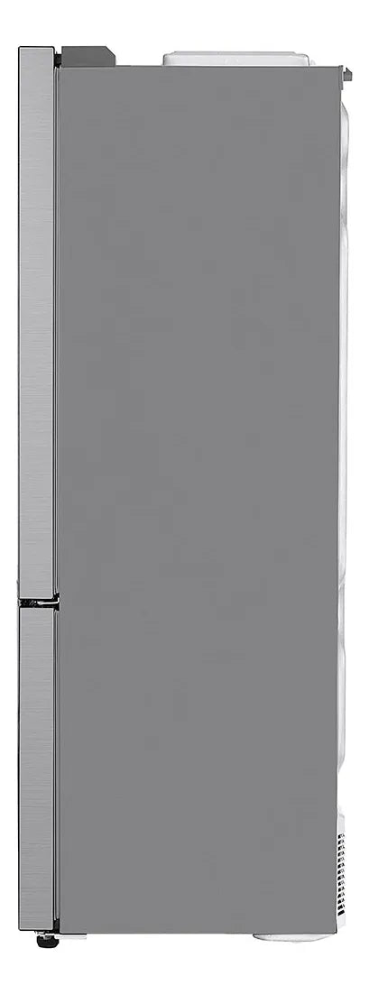 Nevera Lg Bottom Freezer 461lt Tecnología Naturefresh Plata Plateado