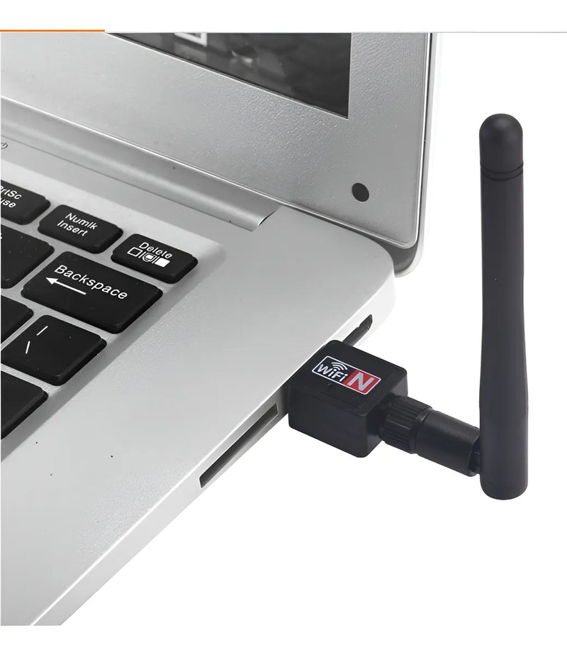 Adaptador Wifi Usb 2.0 Con Antena 270 Mbps 5dbi 802,11b/g/n