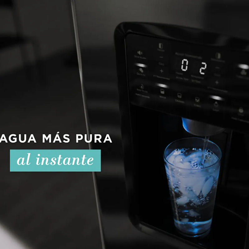 Nevera Mabe Refrigeración PQL22LEKFSS color inox con capacidad de 615L