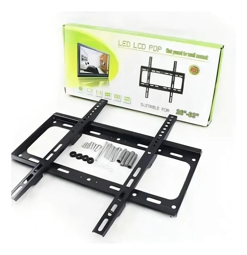 Soporte De Pared Fijo Para Tv De 26 A 63 Pulgadas Hd602b Color Negro