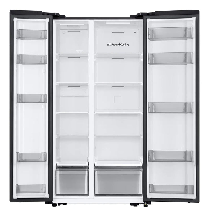 Nevecón Samsung Side By Side Con Ai Energy, 583 L Color Negro